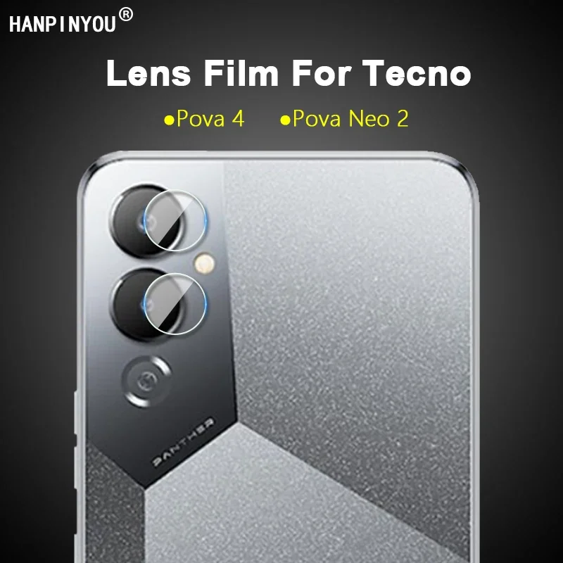 For Tecno Pova 4 5 Pro Neo 2 Neo2 Clear Ultra Slim Anti Scratch Back Camera Lens Protector Cover Soft Film -Not Tempered Glass