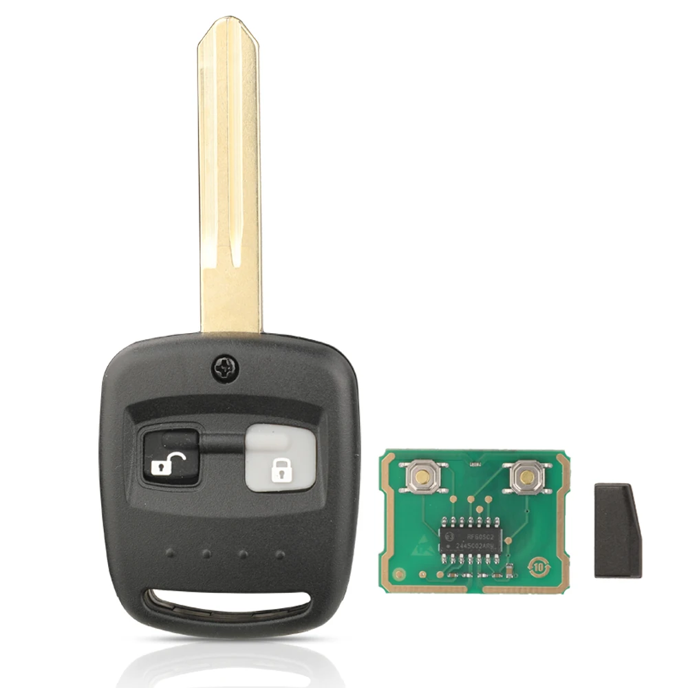 

jingyuqin ID62 433Mhz ASK /315MHz FSK Remote Car Key Control For Subaru Forester 2000-2010 Impreza 2001-2007 NSN14/DAT17 Blade