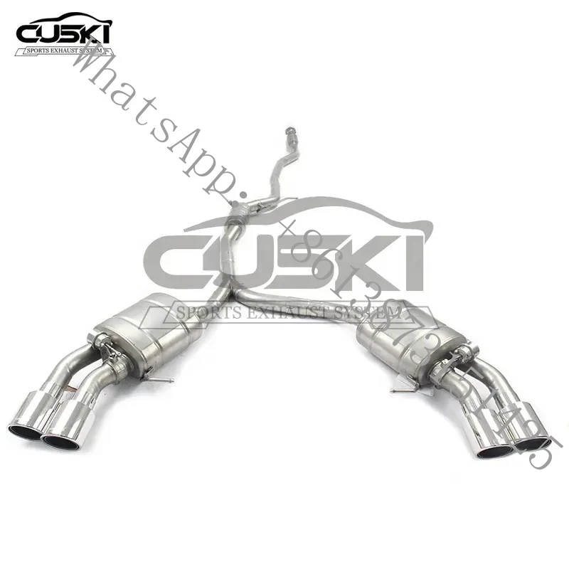 

Suitable excellent catback exhaust pipes 2.0 2014-2017, quality stainless steel car parts exhaust