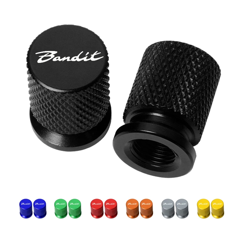 For SUZUKI GSF 250 600 600S 650 650S 750 1200 1250 GSX150 Bandit S 650 Motorcycle CNC Wheel Tire Valve Caps Air Port Stem Cover