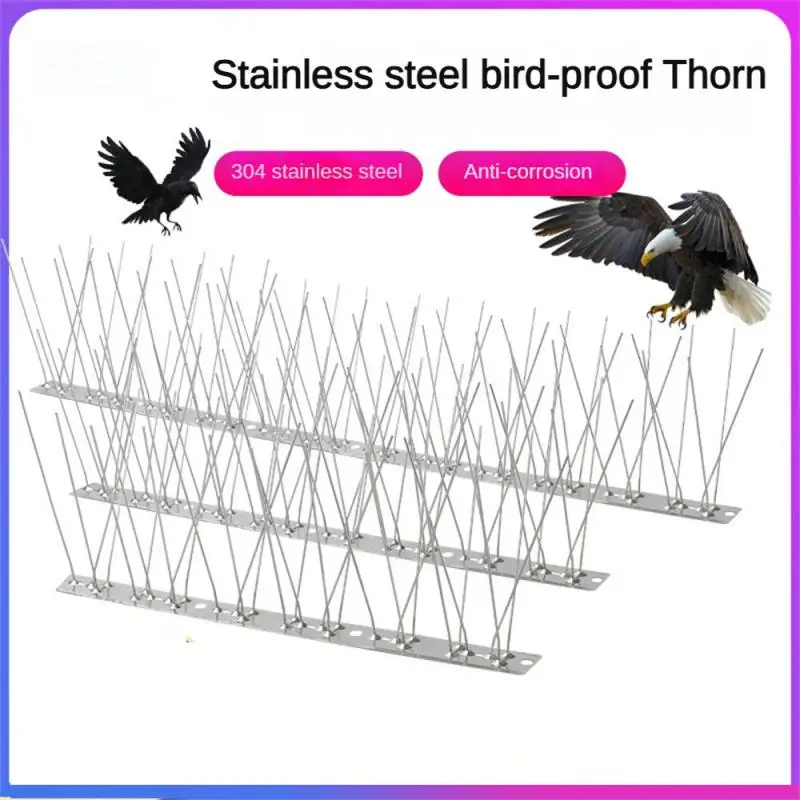 

Pigeon Spikes and Bird Repeller Deterrent Anti Bird Pigeon Repellent Stainless Steel Anti Pigeon Spikes Bird Spikes