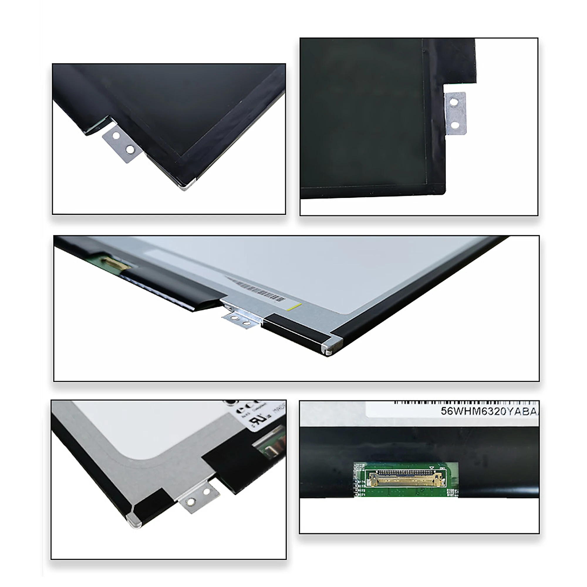 11.6 inch NV116WHM-N43 laptop lcd screen panel 1366x768 ips 30pin left and right Screw hole lcd matrix