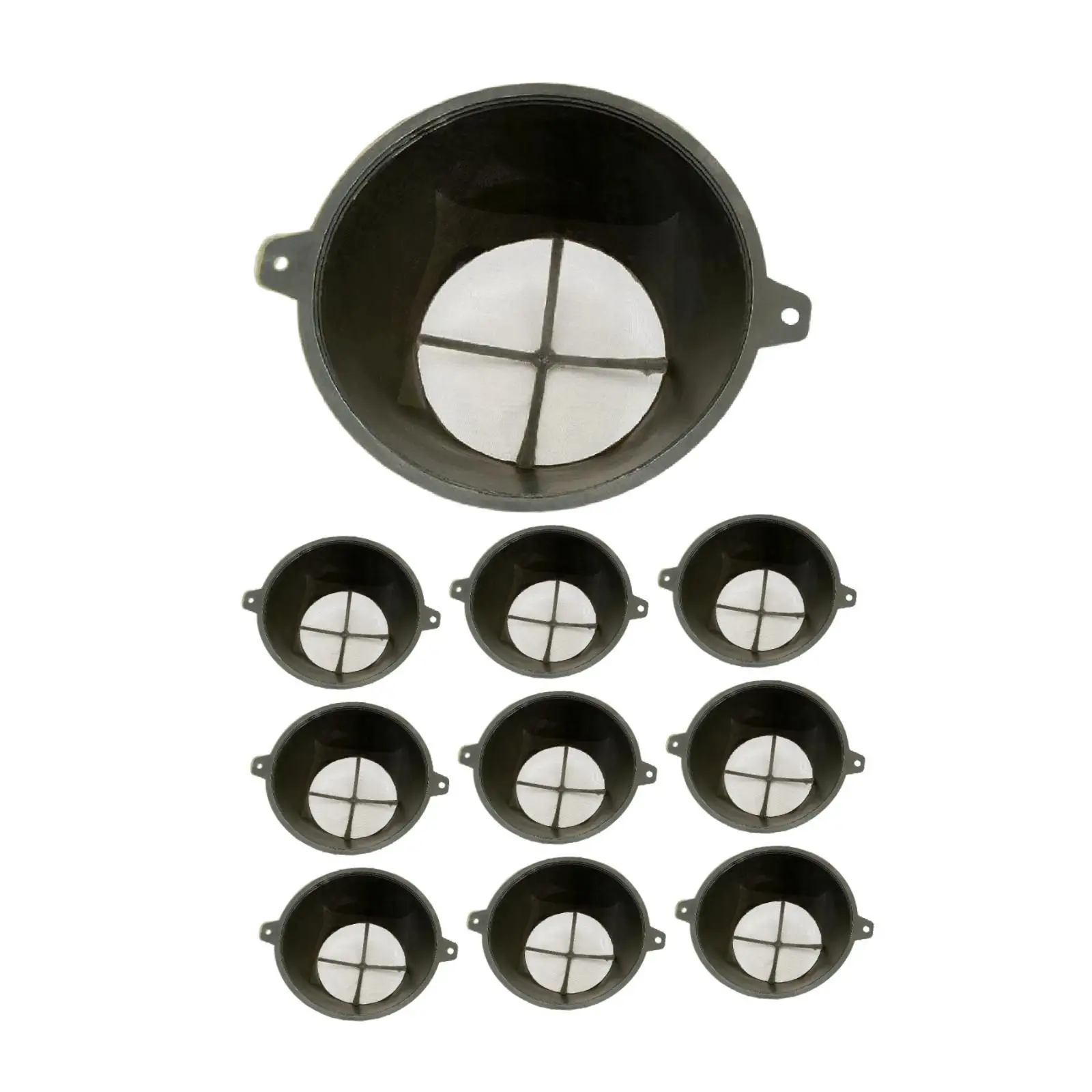 

Industrial Mesh Paint Filter Practical Paint Strainer Reusable for Boats Water based Oil Paints Gutter Vehicles Food Residue