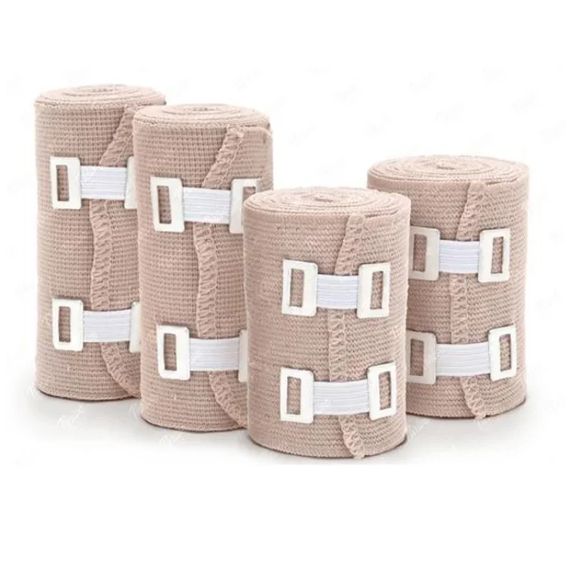 1 Roll of Skin Color High Elastic Bandage Elastic Tendon Bandage Sports Protection Elastic Bandage Compression Fixation