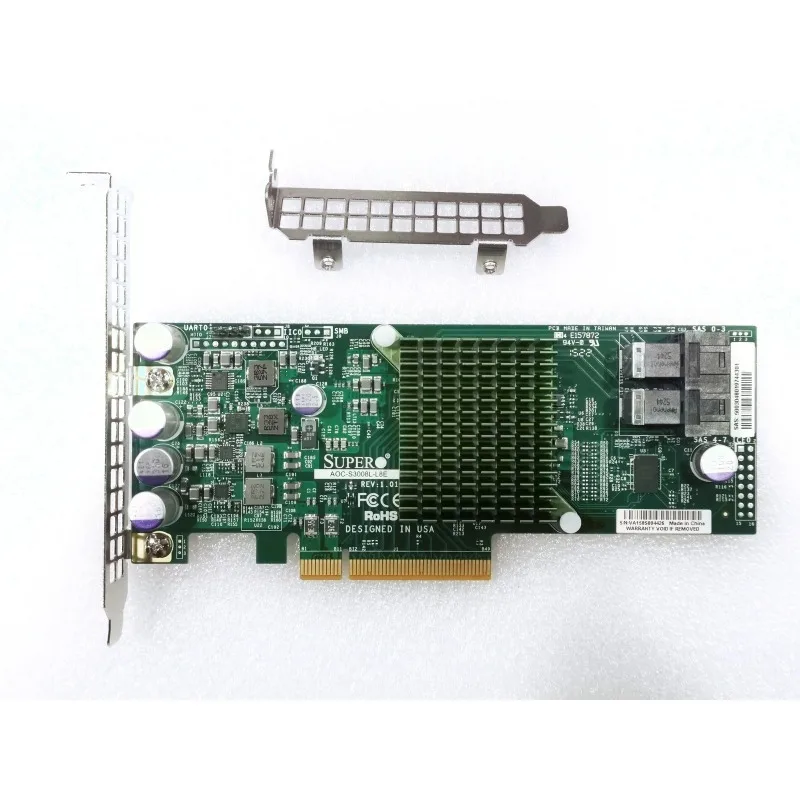 LSI 9300-8i 12Gbps SAS HBA P16 IT Mode for ZFS FreeNAS UnRAID Supermicro