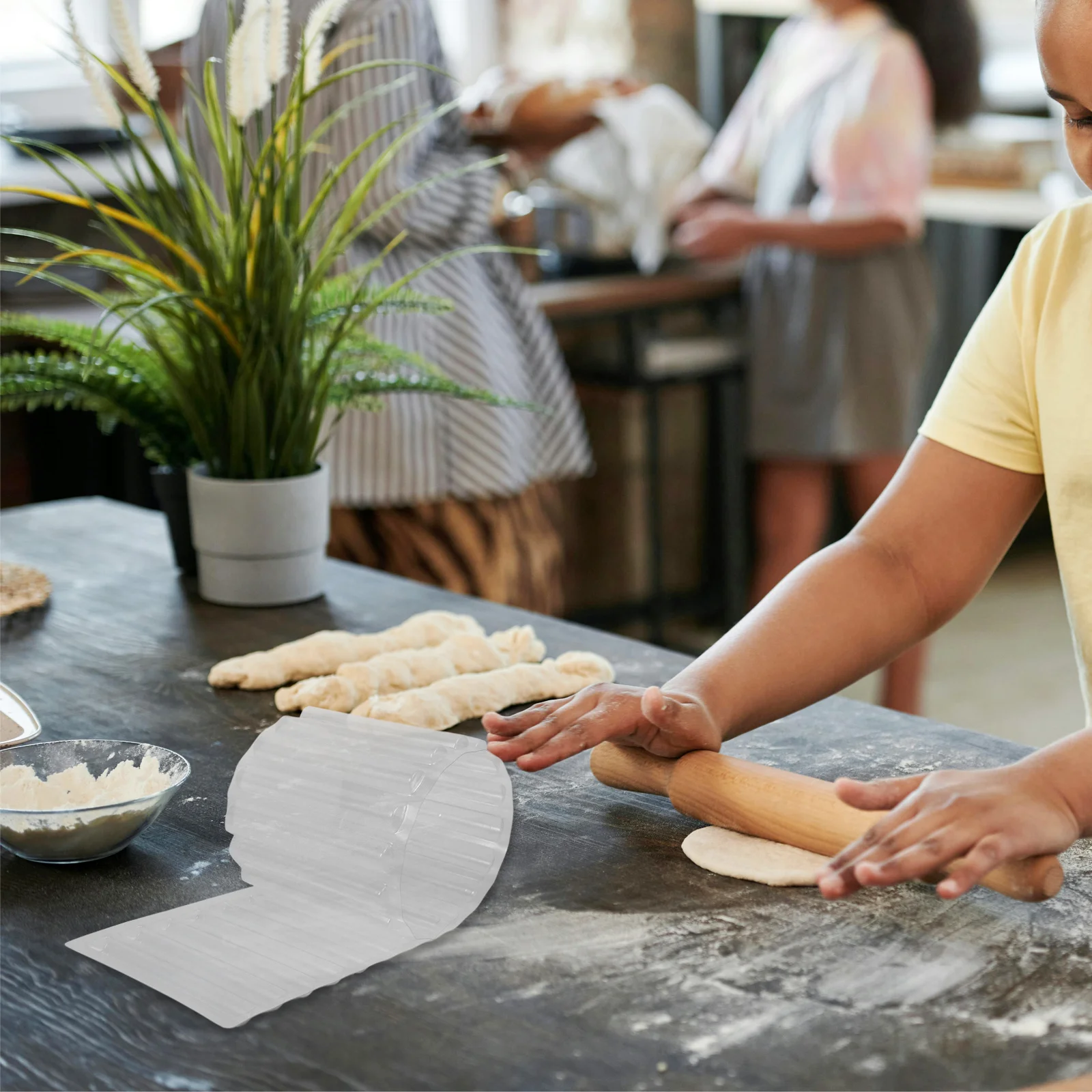 

Origami Design Cake Collar Mousse Side Fondant Mold DIY Chocolate Edge Plastic Decorating Baking Tool Lightweight Transparent