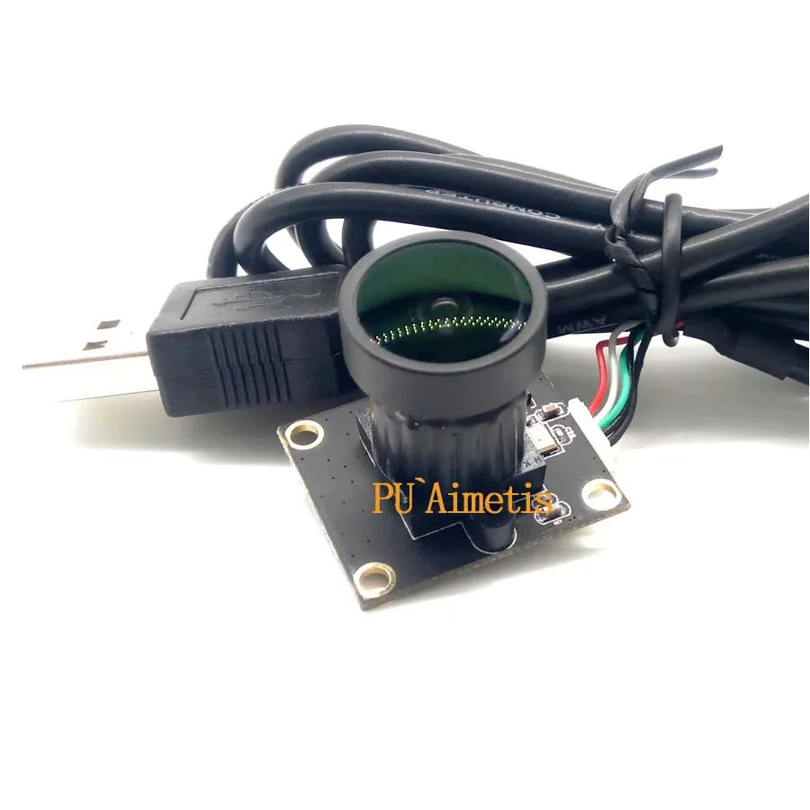 PU`Aimetis HD 미니 감시 카메라 720P HD 170도 광각 USB2.0 CCTV 카메라 모듈