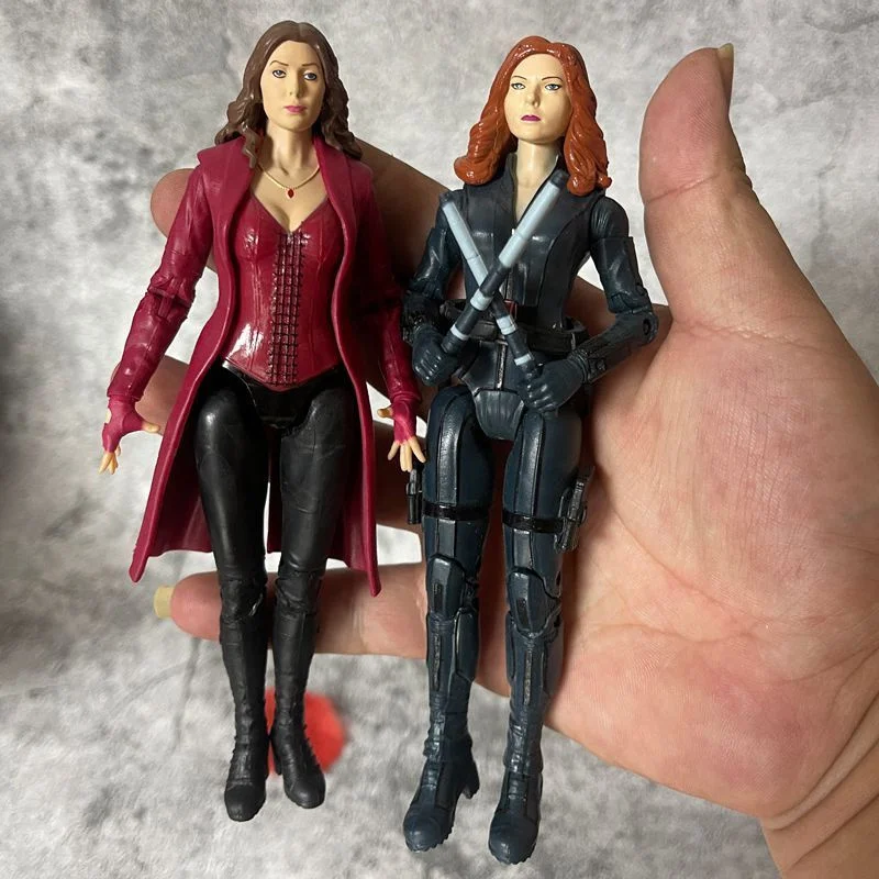 Black Widow (Scarlett Johansson) Avengers: Endgame Marvel Actionfigur Sammlerstück Klassische Serie Scarlet Witch Actionfigur – Detail 9