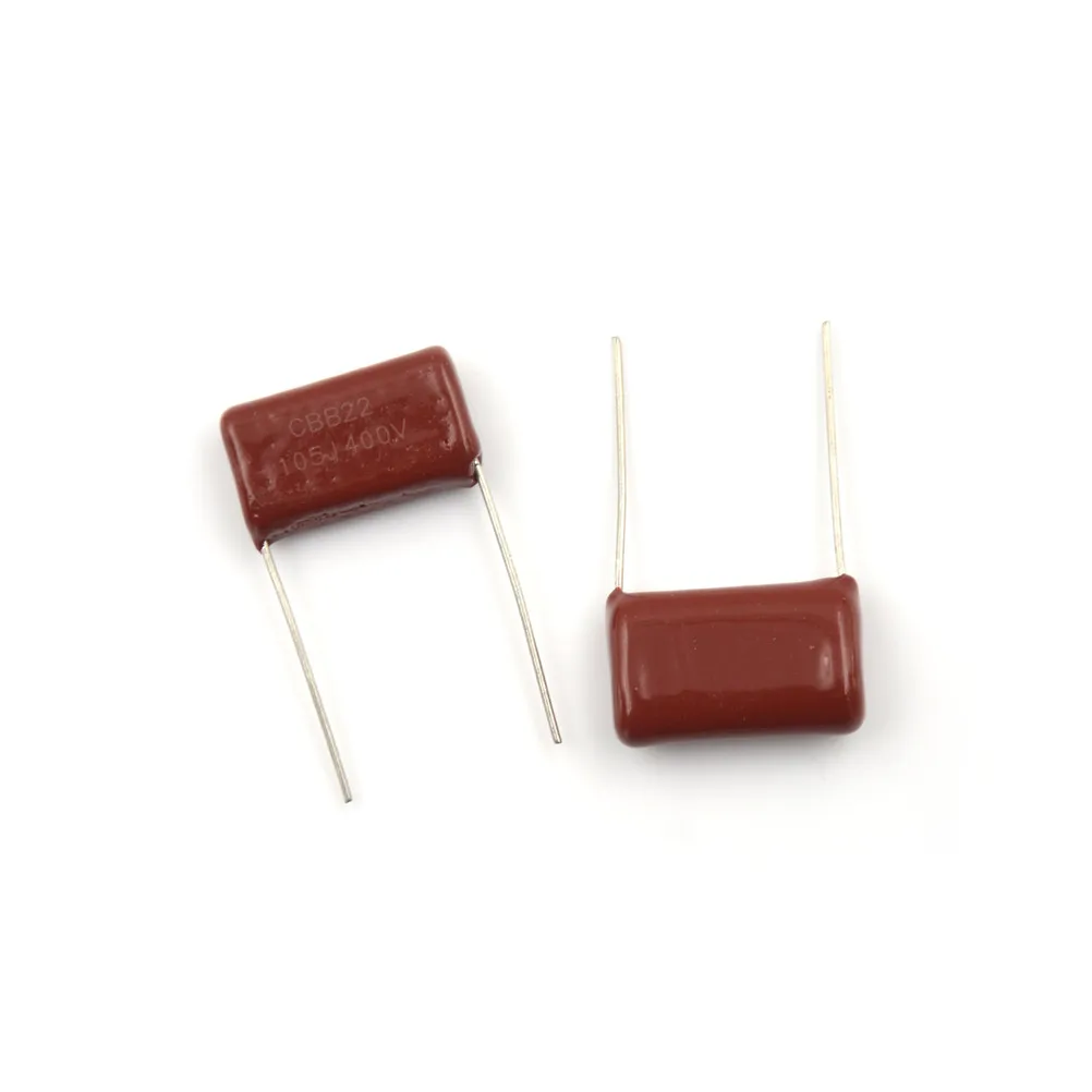 Imagem -06 - Capacitor de Lâmpada Led Cbb22 400v 105j 1uf 400v 105j Passo 20 mm 10 Pcs