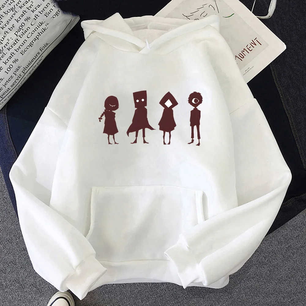 Little Nightmares Characters Printing Graphic Hoodies Men/women Casual Long Sleeve Sweatshirts Autumn Winter Fleece Pullovers