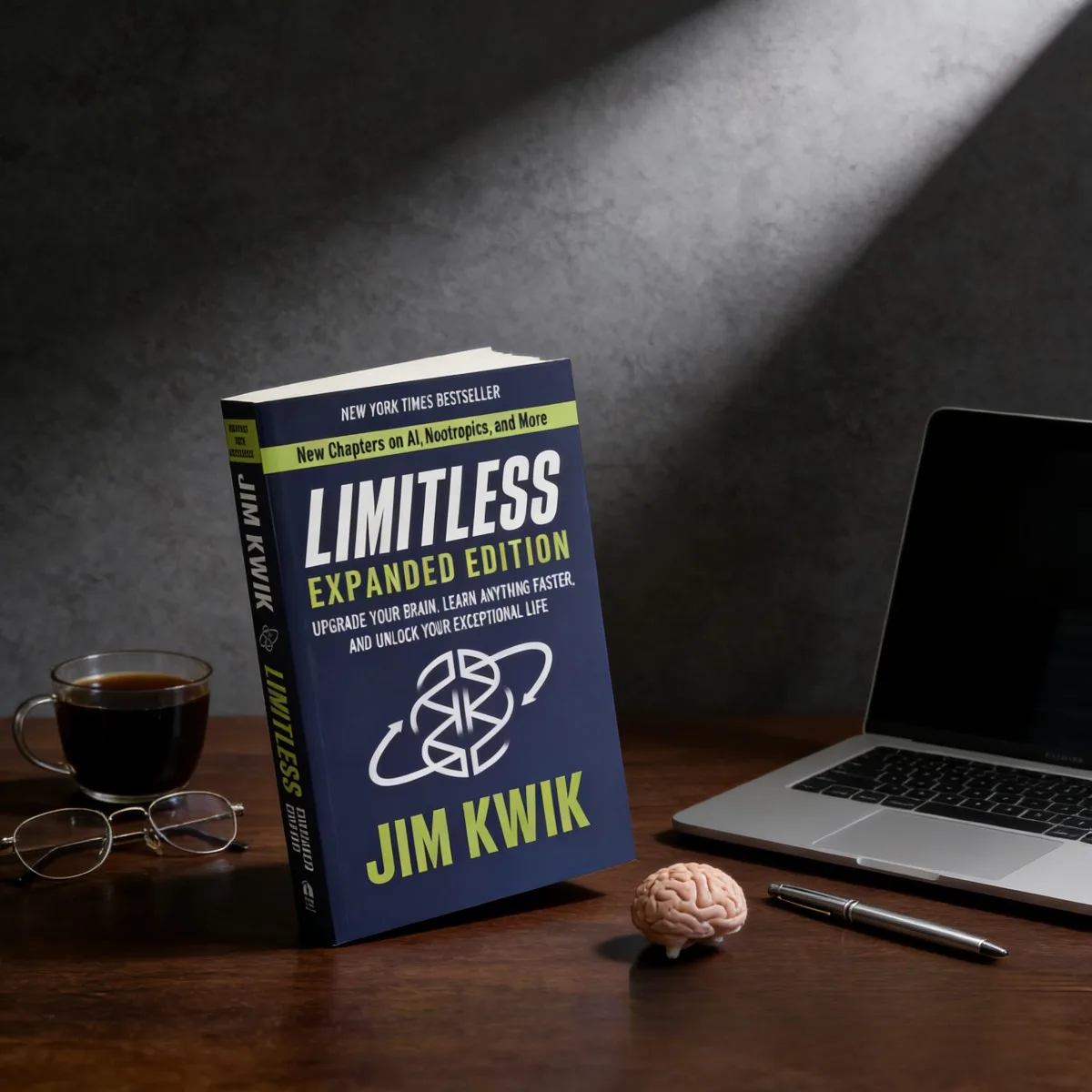 

Limitless Expanded Edition Jim Kwik Upgrade Your Brain Learn Faster Unlock Exceptional Life AI Nootropics Brain Improvement