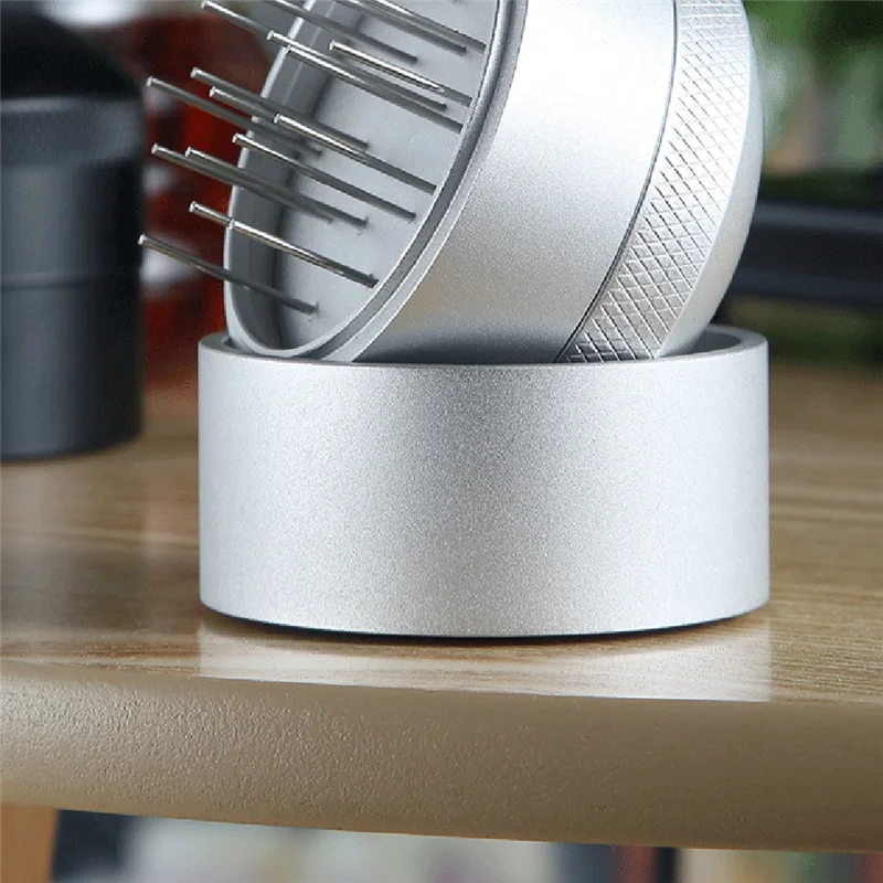 GOOD-53Mm Coffee Needle Distributor Easy To Use Convenient Cleaning Tamper 304 Stainless Steel Coffee Needle Coffeeware B