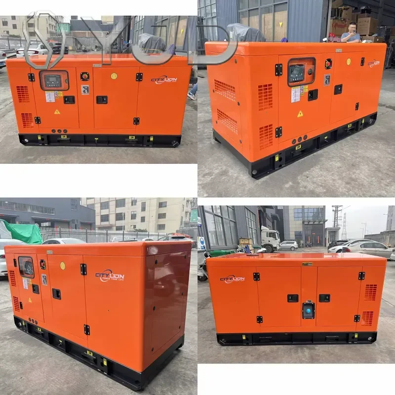 Custom Portable Single-Phase Ricardo Engine ATS Generator Set 50KVA/40KW 60Hz 230V Silent 50 KVA 50KVA 40KW 40 KW