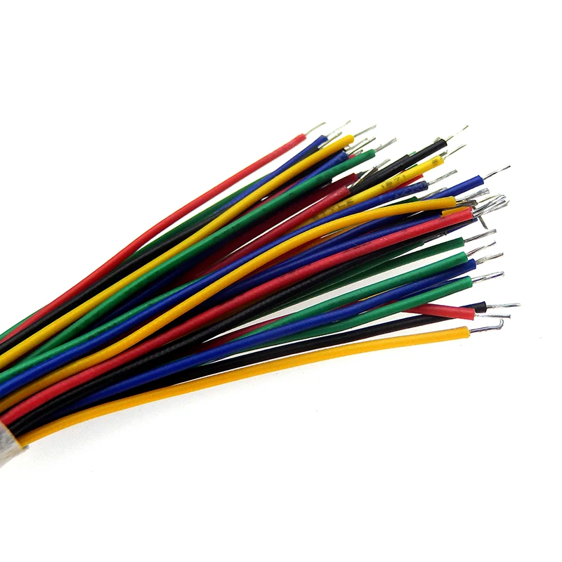 10pcs SH 1.0 Wire Cable Connector DIY SH1.0 JST 2p 3p 4p 5p 6pin Electronic Line Single End 28AWG 10cm 20CM