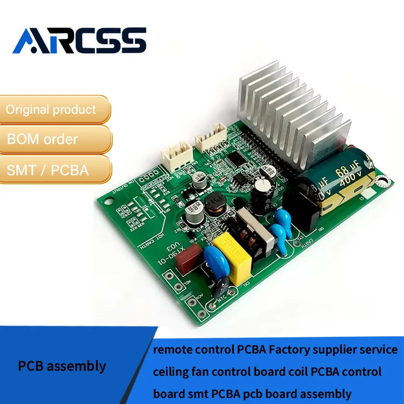 

Пульт дистанционного управления PCBA, поставщик фабрики, плата управления потолочным вентилятором, катушка, плата управления PCBA, плата управления smt PCBA, сборка печатной платы