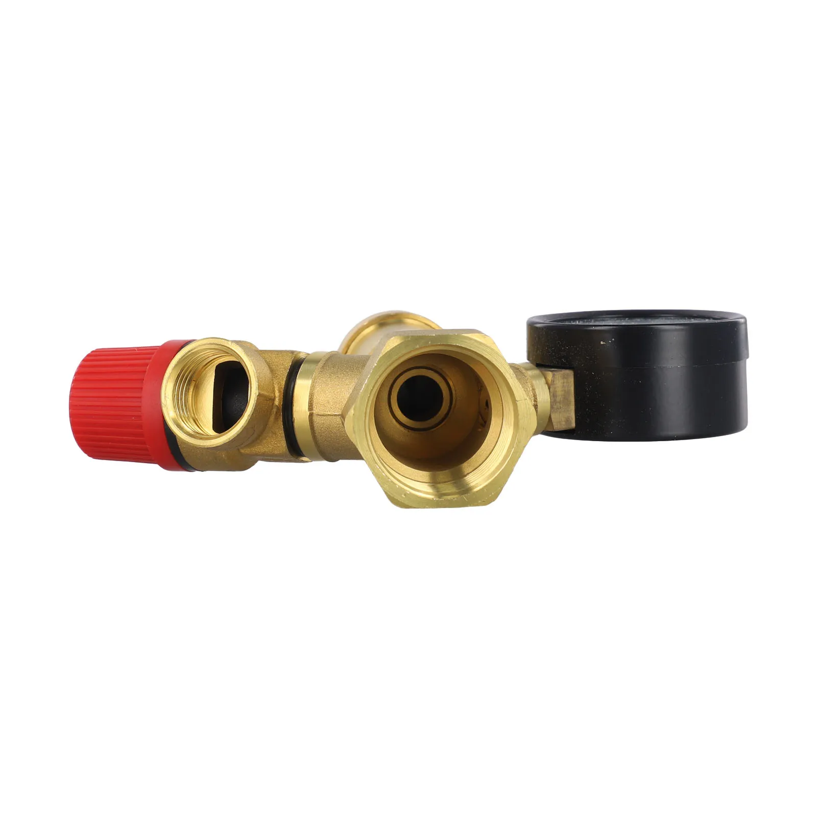 Brass Boiler Safety Group with Efficient Air Venting and Reliable Pressure Relief Valve for Enhanced System Control