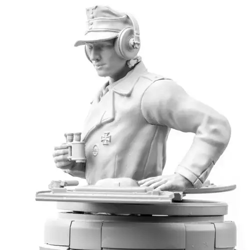 1/16 Scale Die-cast Resin Figure Model Assembling Kit Resin Mannequin Toy Soldier Unpainted