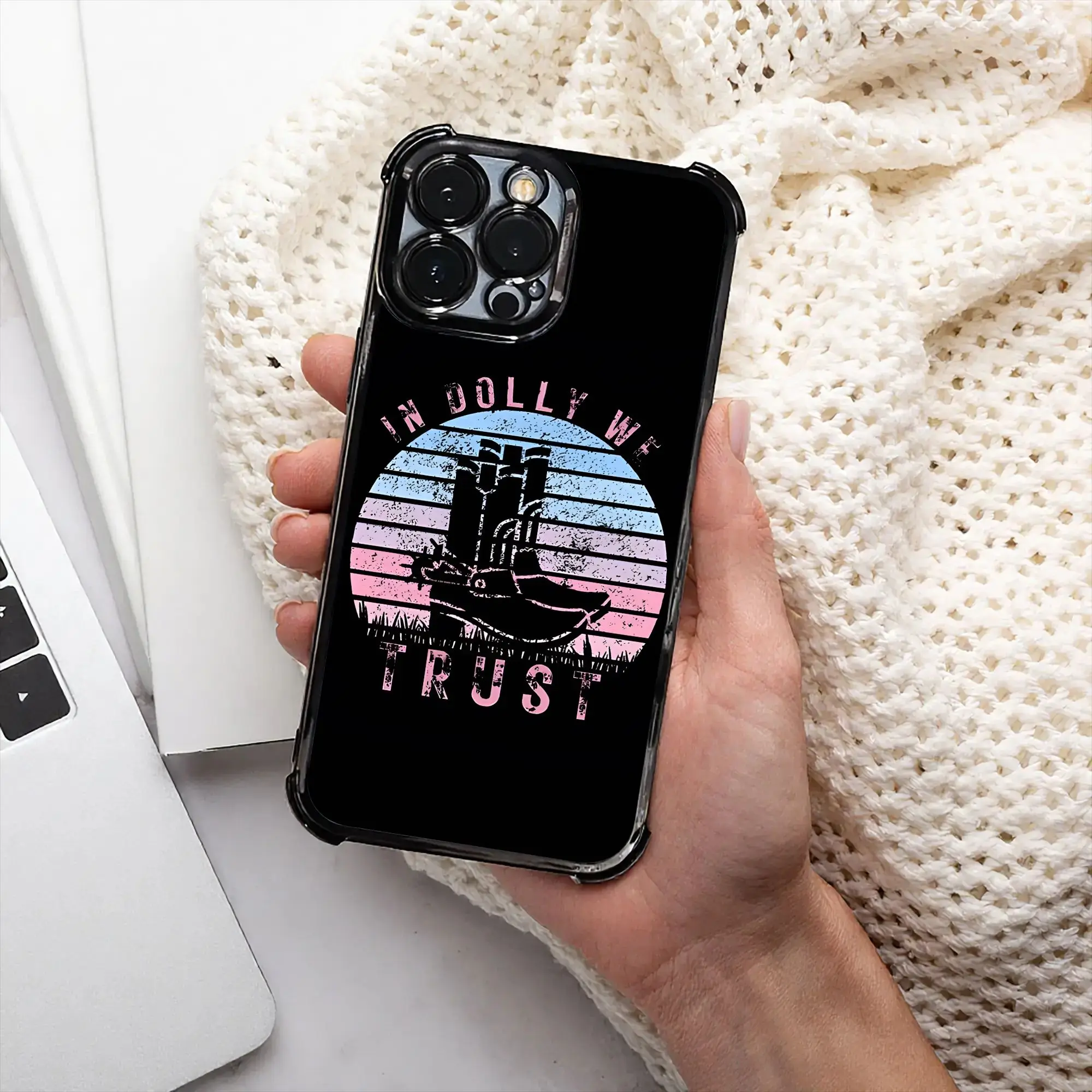 Coque d'anniversaire Dolly Parton pour iPhone, étui de téléphone avec procédé de galvanoplastie pour divers modèles d'iPhone