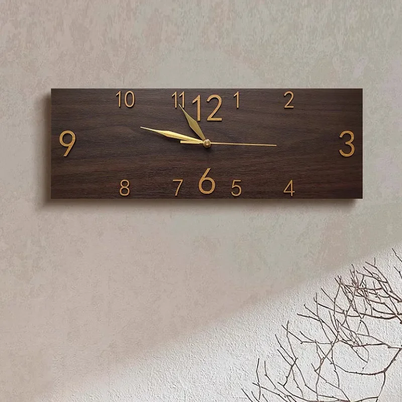 

Modern Design Wall Clock Living Room Minimalist Silent Creative Wall Watch Art Nordic Fashion Bedroom Wanduhr Home Decoration