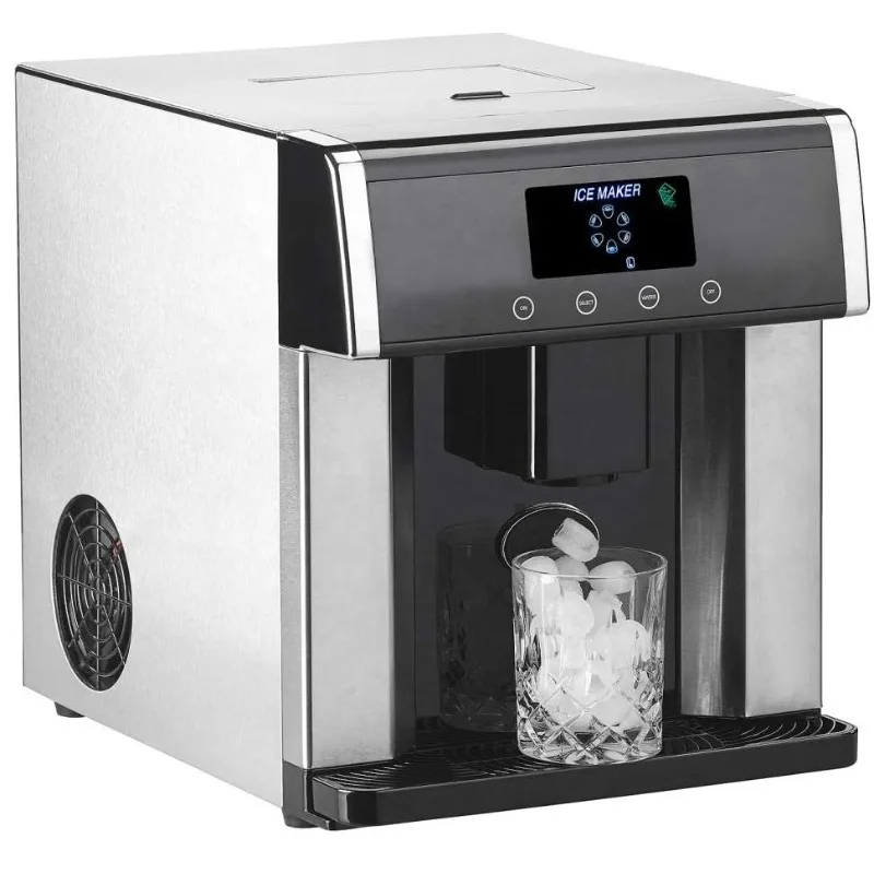 12kgs automatic ice point household multi-function countertop mini ice machine