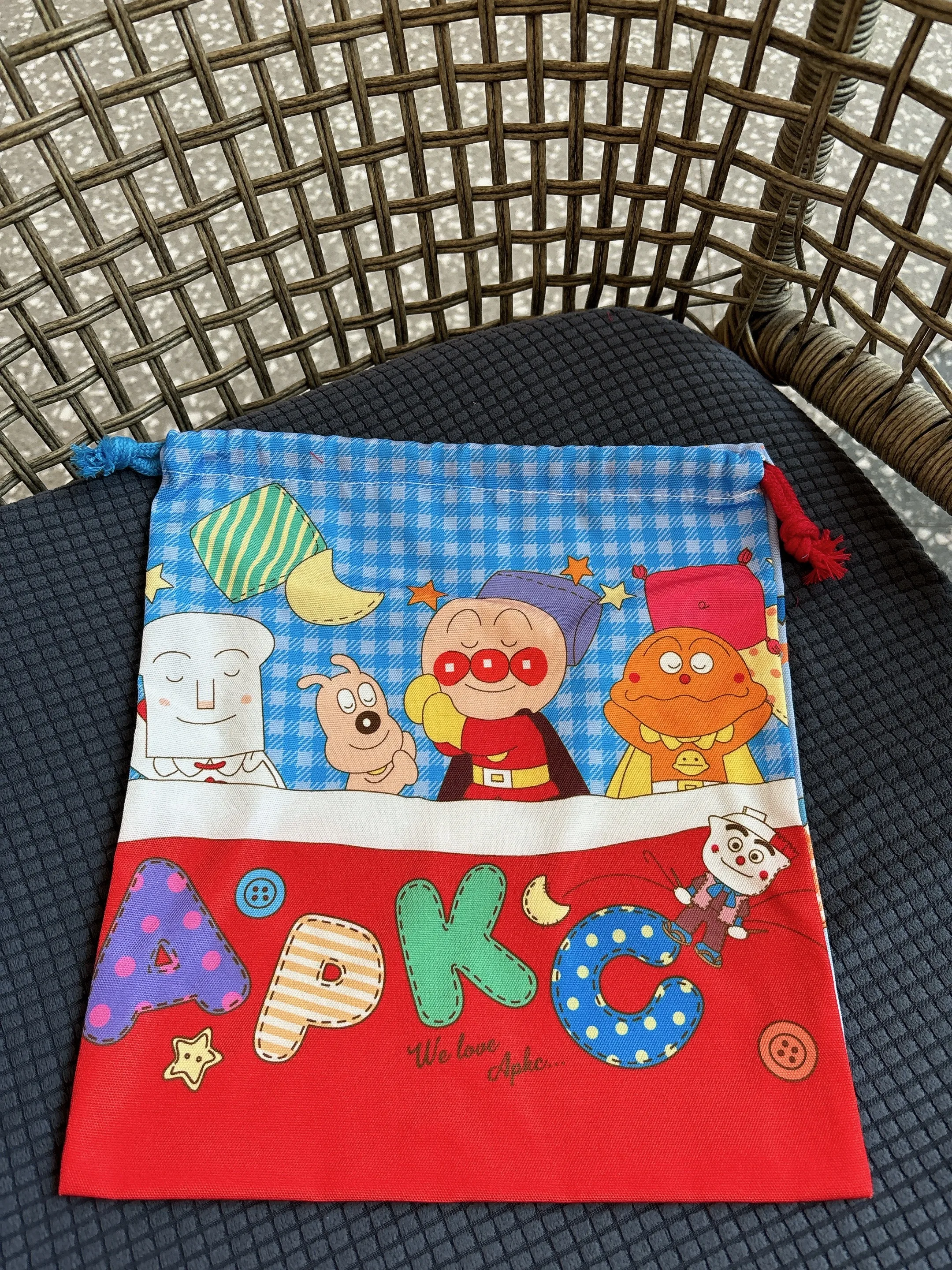 Anpanman Puzzle ze sznurkiem torba do przechowywania ubrania podróżne na zakupy torba na pieluchy dla mamy różne torby do pakowania zabawki dla