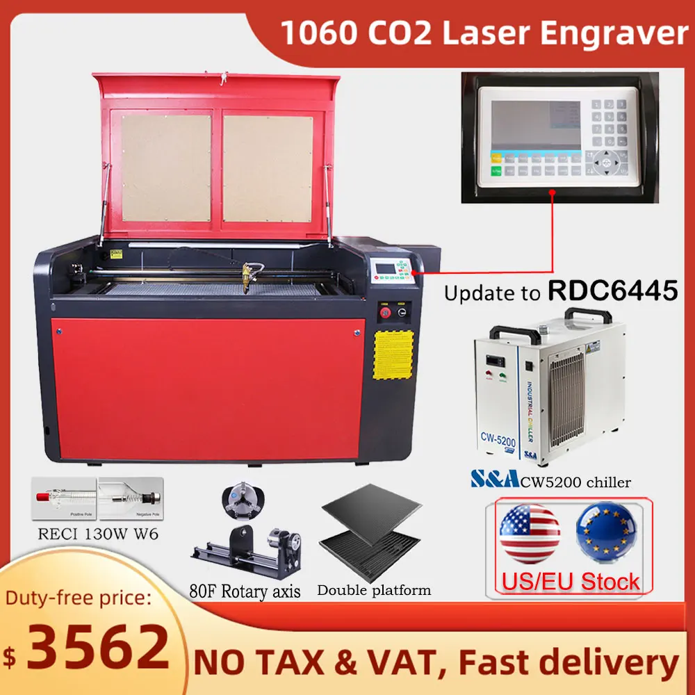 1060 130W CO2 Laser…