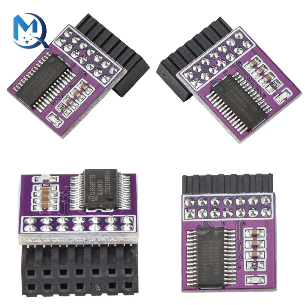 Imagem -04 - Módulo de Segurança Tpm 2.0 para Asus Msi Gigabyte Asrock 12 14 18 20 Pinos Cartão de Segurança