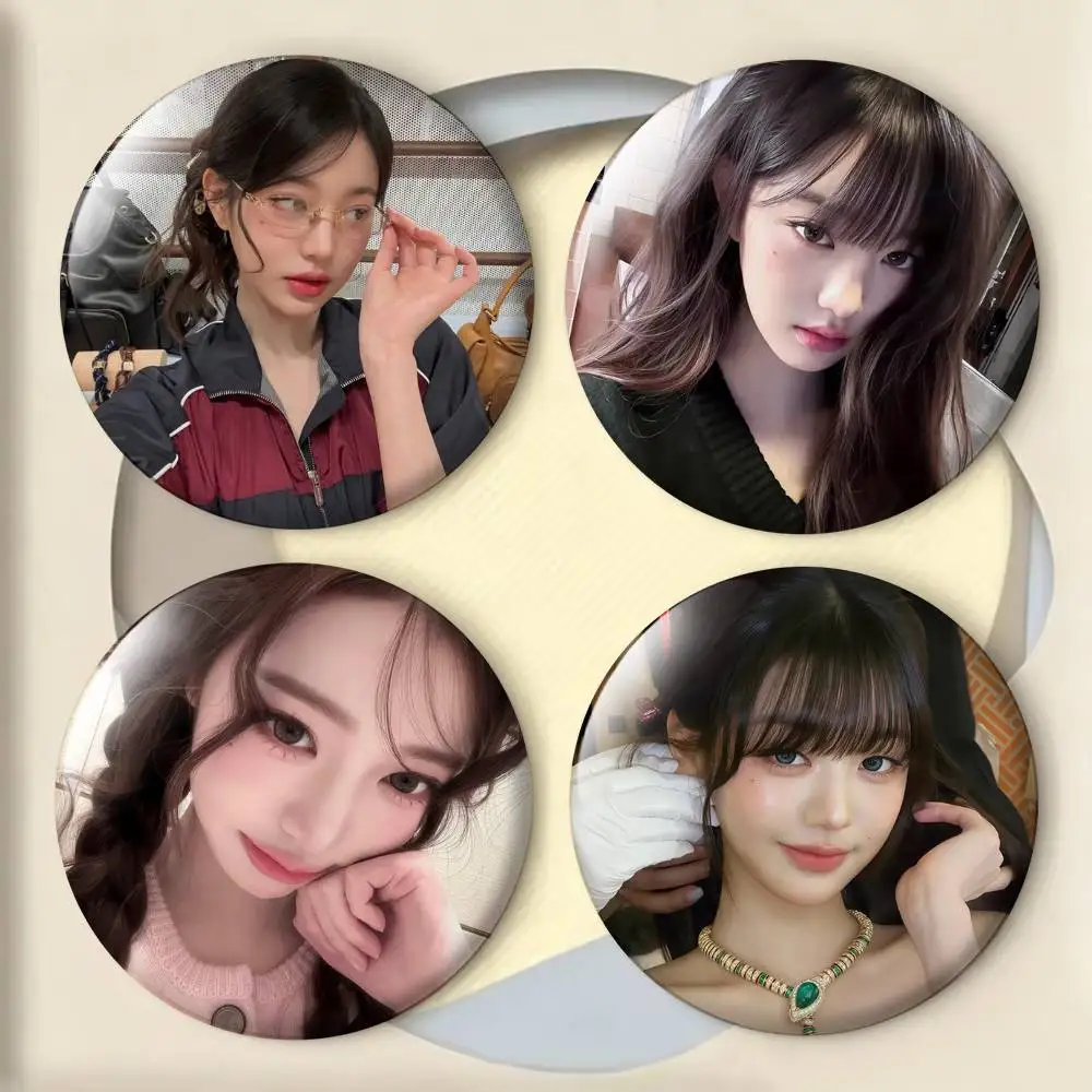 

Korean Kpop J-Jo Jang Won-young Badges 25 32 44 58 75 mm Round Fans Collect Friends Gifts Brooch Souvenir