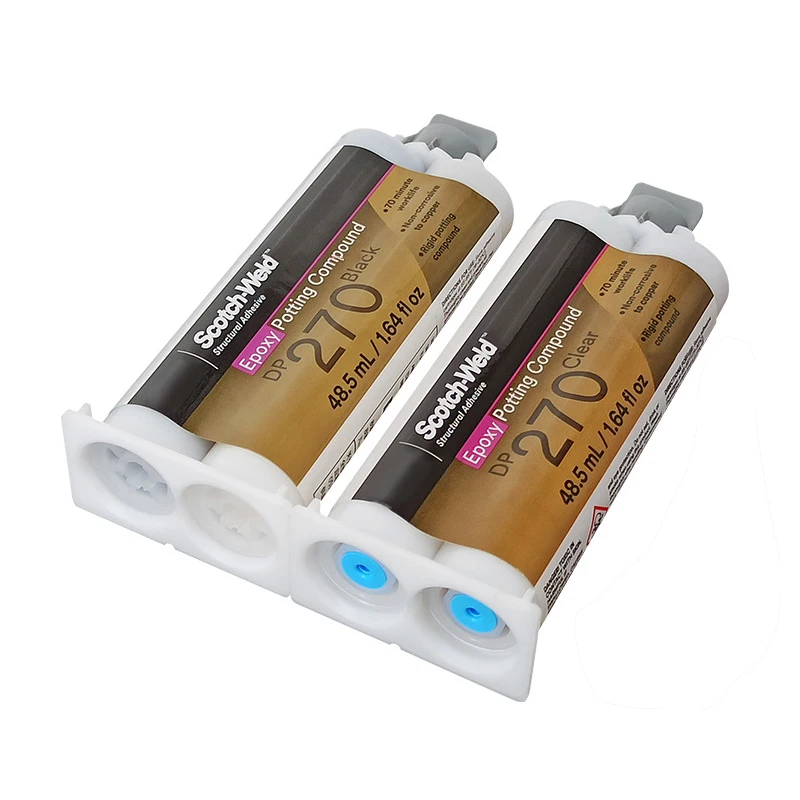 سكوتش ويلد الايبوكسي بوتينغ مجمع DP270 أسود/شفاف الايبوكسي بوتينغ مجمع الراتنج الغراء كاتب كيت راتنجات الايبوكسي 48.5 مللي