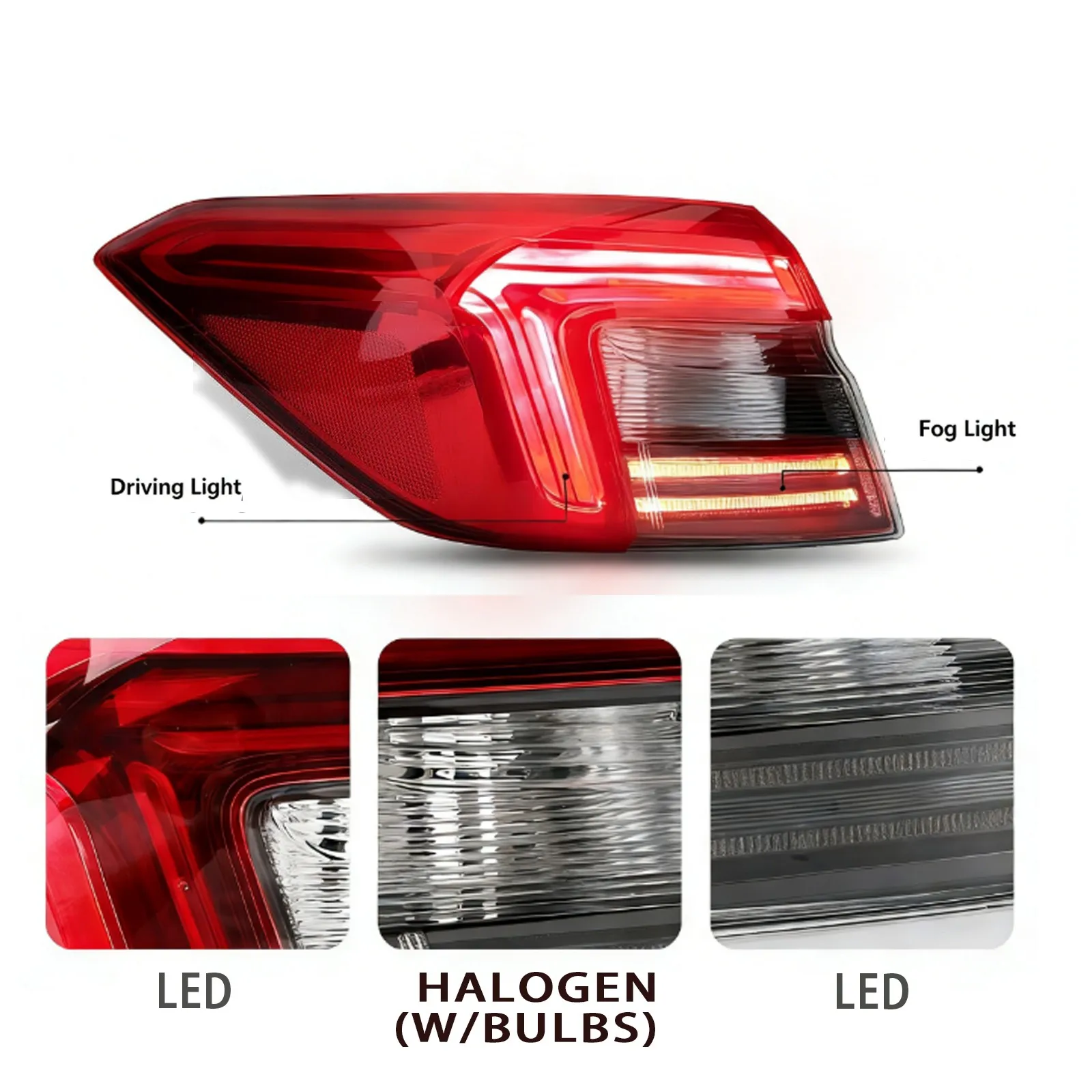 

Левый задний светодиодный фонарь в сборе для Honda Civic Sedan 2022 2023 2024 33550T20A01