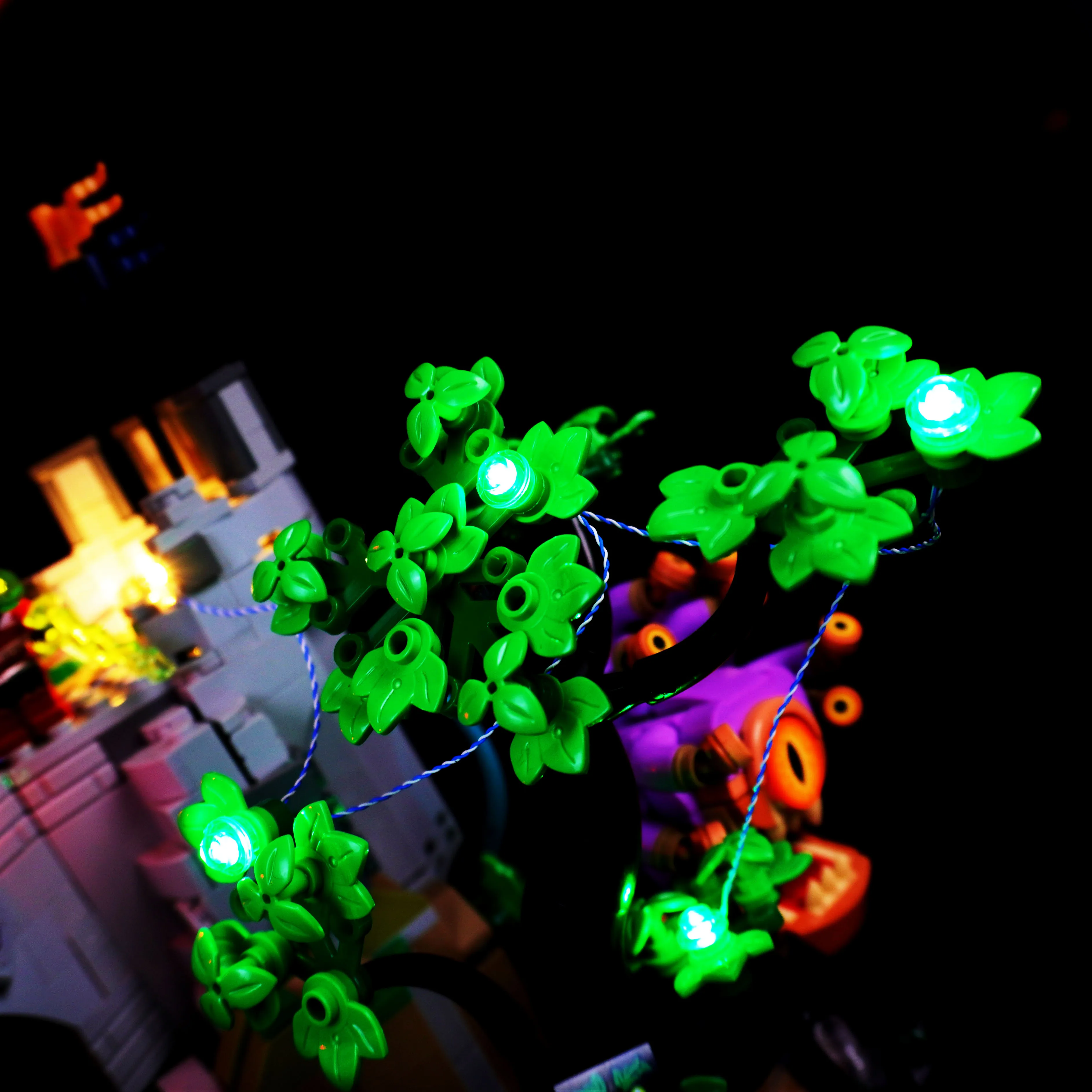 DIY LED-Beleuchtungsset Fantasy Dragon Building LED-Kit Fernbeleuchtungsset für 21348 Abenteuermodell (nur Lichter)