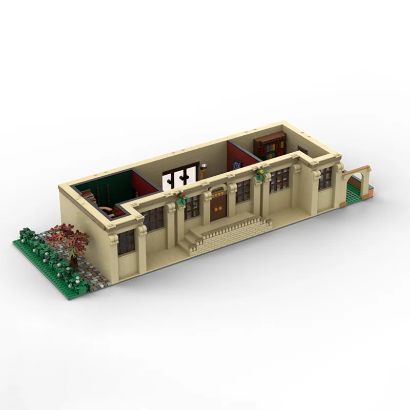 سلسلة الأفلام الشعبية Moc قوالب بناء فيلم مانور نموذج التكنولوجيا وحدات كتل هدايا عيد الميلاد اللعب لتقوم بها بنفسك مجموعات الجمعية