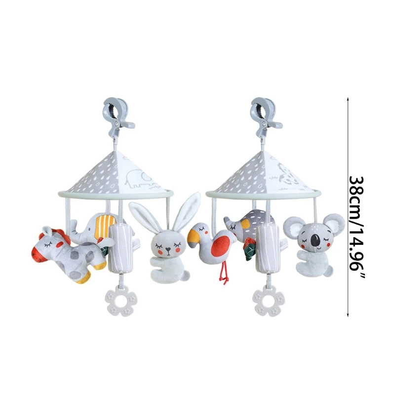 Baby Stroller Hanging Animal Toy Enhances Visual and Development Gift