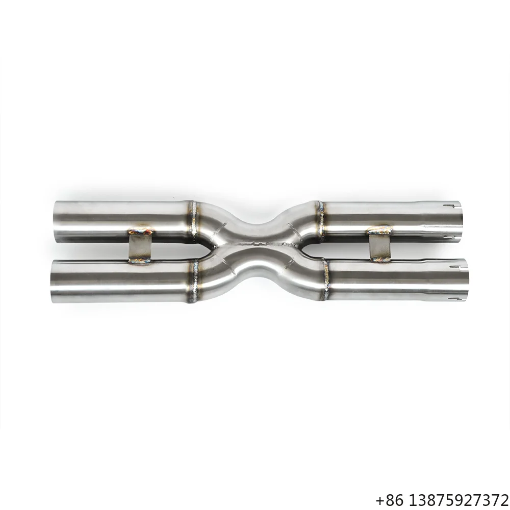 

High Flow Straight Through X-Pipe for California T 3.9T 2012-2018 Racing Performance Modified Exhaust System Systems