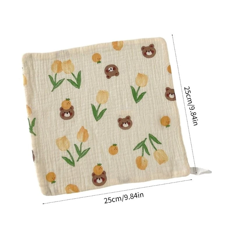 

Cotton Wiping Towel Face Towel Muslin Washcloths Saliva Wipes Nursing Towel