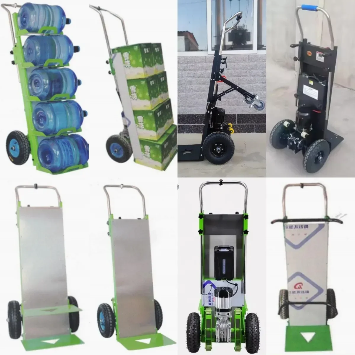 300KG 400KG 240kg Electric Step Stair Climber Machine Hand Trolley for Transportation