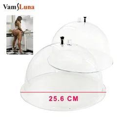 Supper Size 25cm Colombian Buttock Lift Suction Cup Gluteus Increase Breast​ Enlargement Pump Accessory Buttocks Fattening Tools