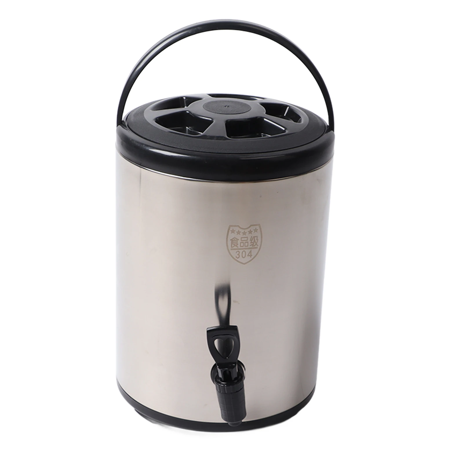 

Hot Cold Beverage Dispenser 304 Stainless Steel Insulated Beverage Dispenser Multi Functional for Homes for Coffee Shops