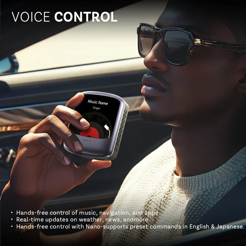 Nano Wireless CarPlay Android Auto адаптер Android 13 8 + 128G AI Voice QCM6225 для Youtube Spotify для Lexus Buick Skoda Nissan