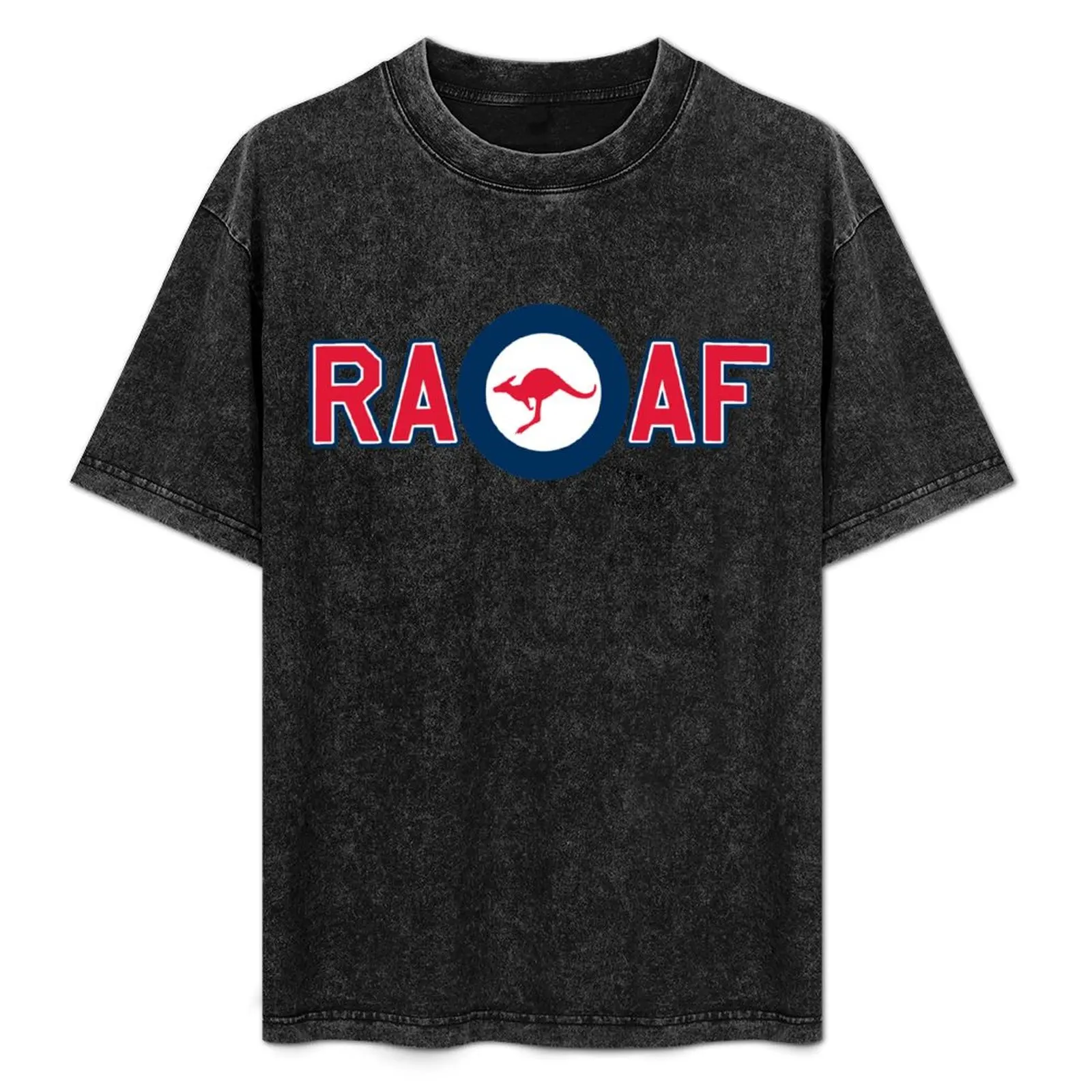 

RAAF ROYAL AUSTRALIA AIR FORCE ROUNDEL RONDEL KANGAROO T-Shirt summer clothes blacks T-shirts for men cotton