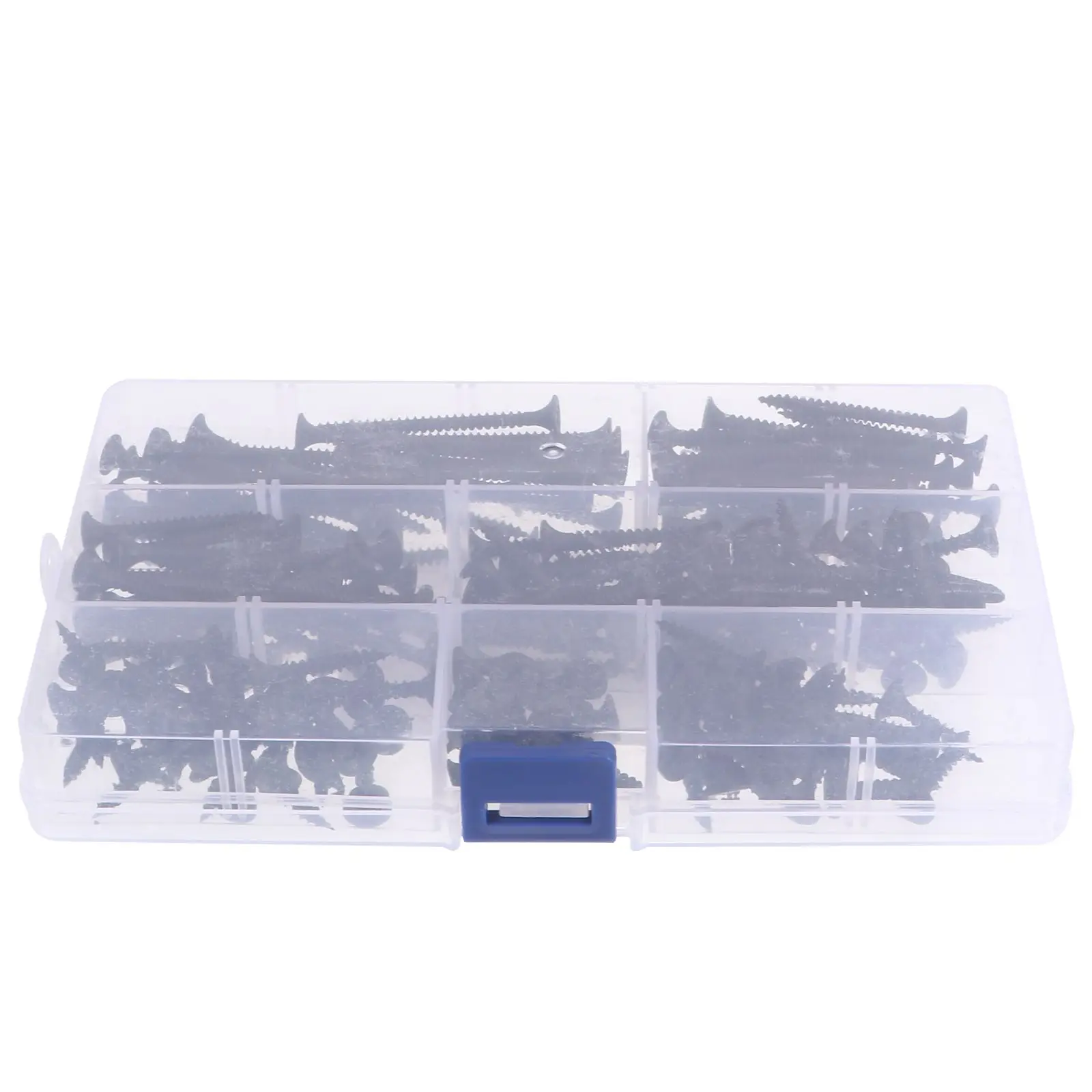 

220 шт. Саморезы для мебели, ассортимент сухих болтов и гаек из углеродистой стали