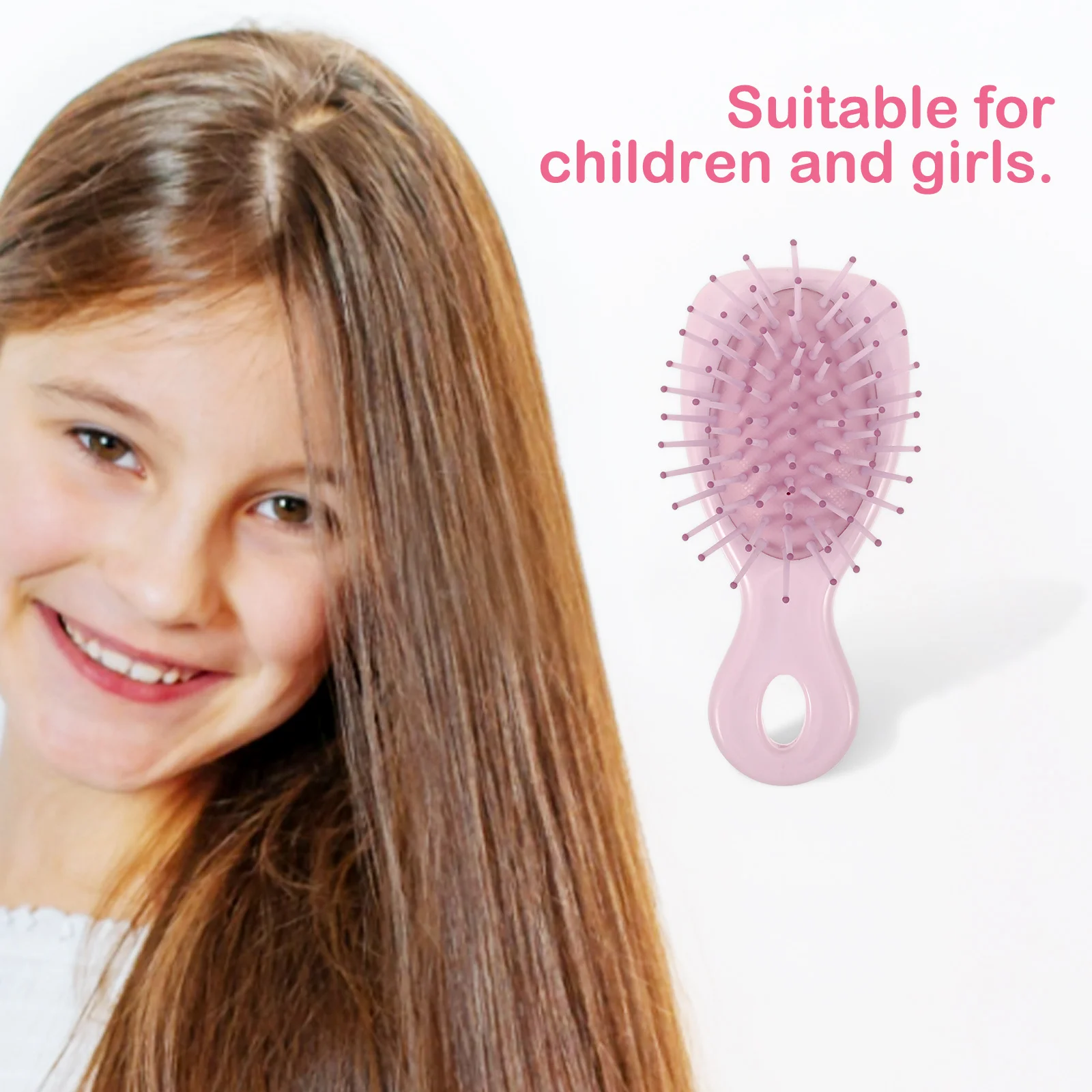 

Bubble Scalp Massage Comb Compact Cute Hair Brush For Kids Small Portable Travel Hair Comb Detangling Bristles