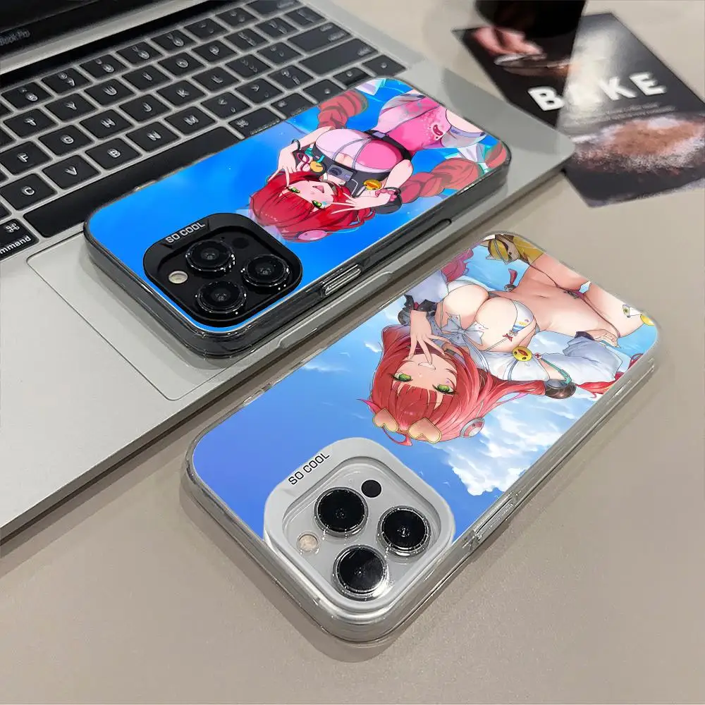 

ZZZ Ukinami Yuzuha Phone Case for iPhone 17 16 15 14 13 12 11 X XR XS 8 7 Pro Max Plus Translucent Colour Protective Cover