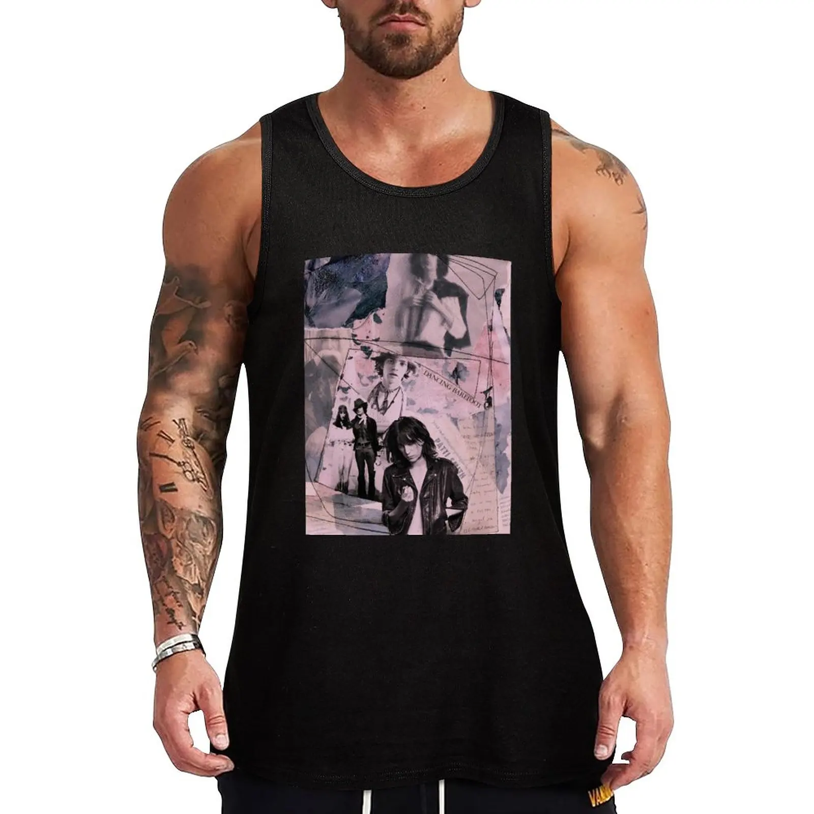 

New patti smith Tank Top Men's sleeveless gym shirts sleeveless Men's t-shirts Sleeveless top best selling products