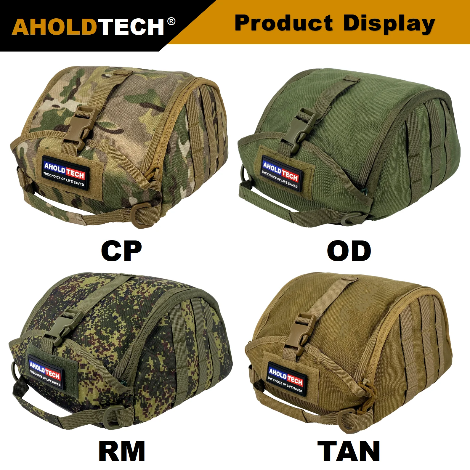 Aholdtech Genuine Tactical Helmet Storage Bag for Carrying Fast MICH Wendy Helmet