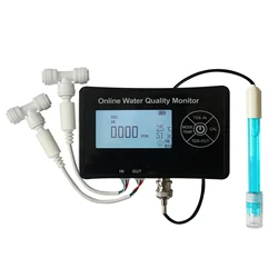 Tester di qualità dell'acqua Monitor PH/TDS/EC/temperatura rilevatore di acqua multifunzione Swim Pool Fish Tank analizzatore Online dell'acquario