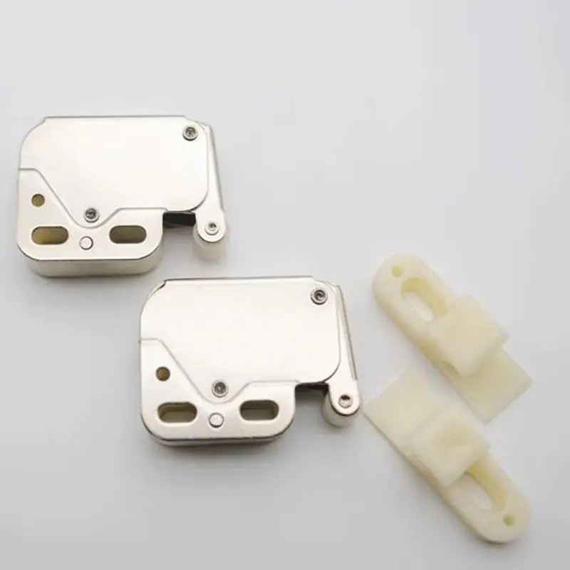 Mini Push Catch Latch Cabinets Lock Automatic Spring Catch System Motorhome Cupboard Doors Furniture Security locks