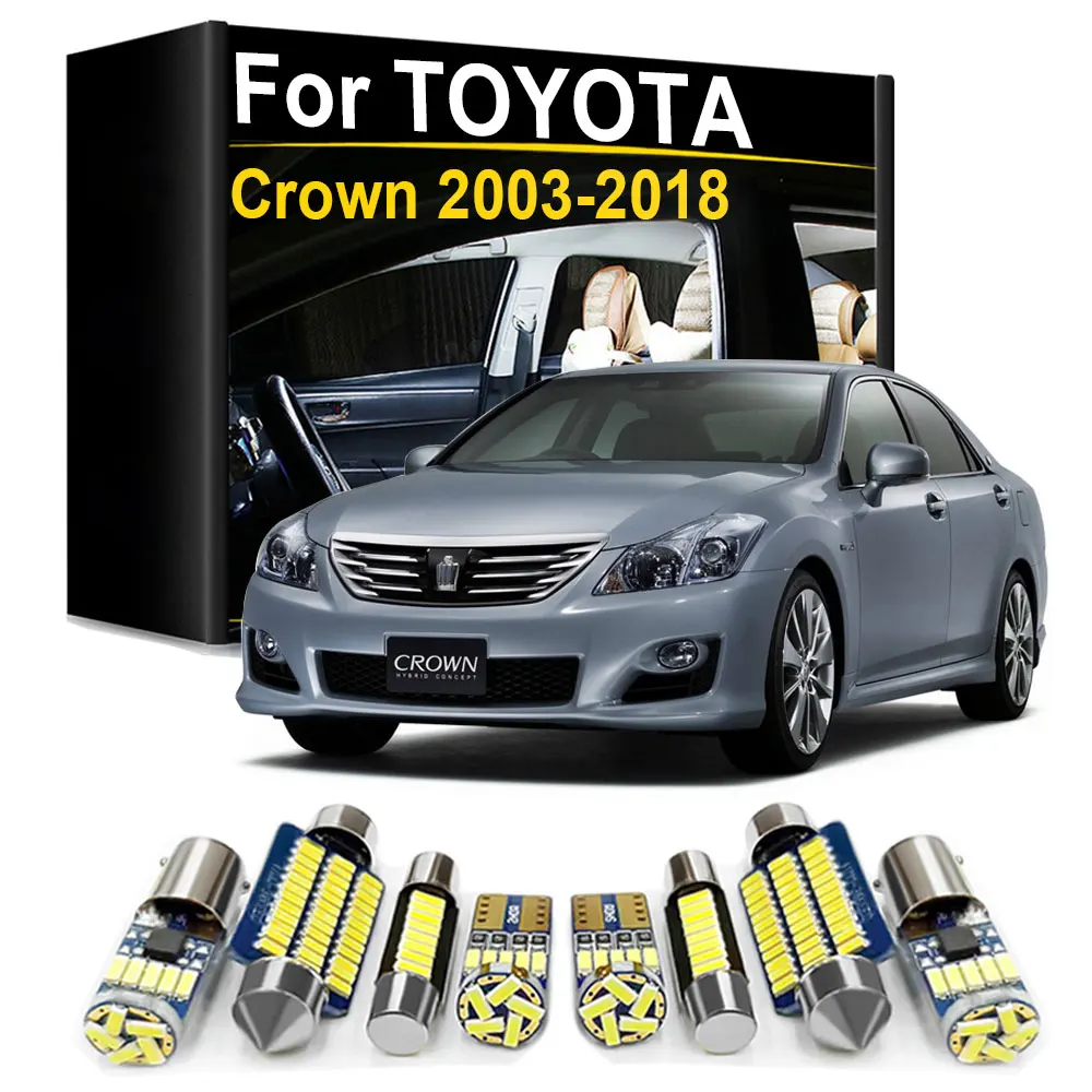 8Pcs Interior Led L…