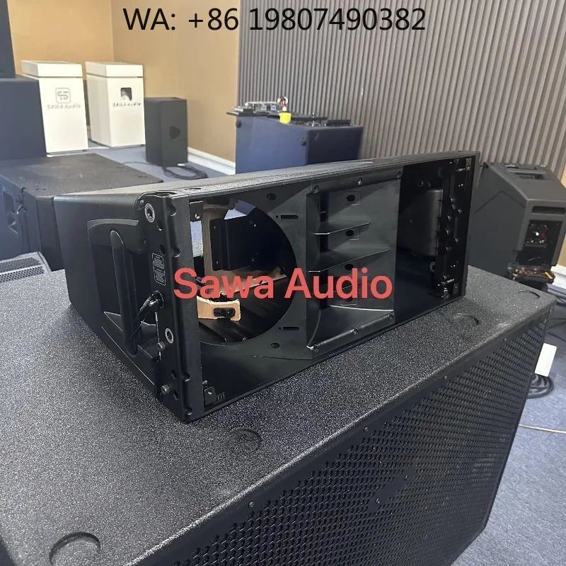 Plastic Empty Cabinet for Dual 10 Inch Line Array Speaker Empty Box Professional Accessory