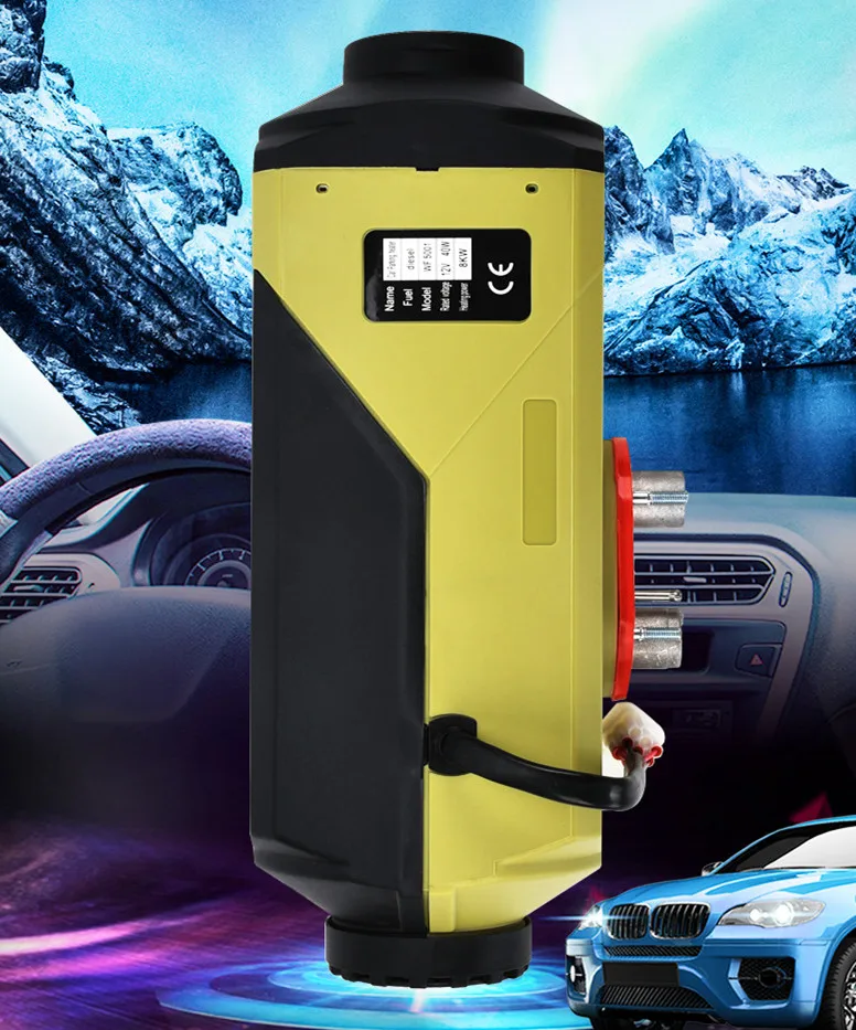 أنظمة تكييف الهواء الديزل سخان التوقف العالمي 2kw 5kw 8kw سخان الديزل سيارة 12 فولت 24 فولت